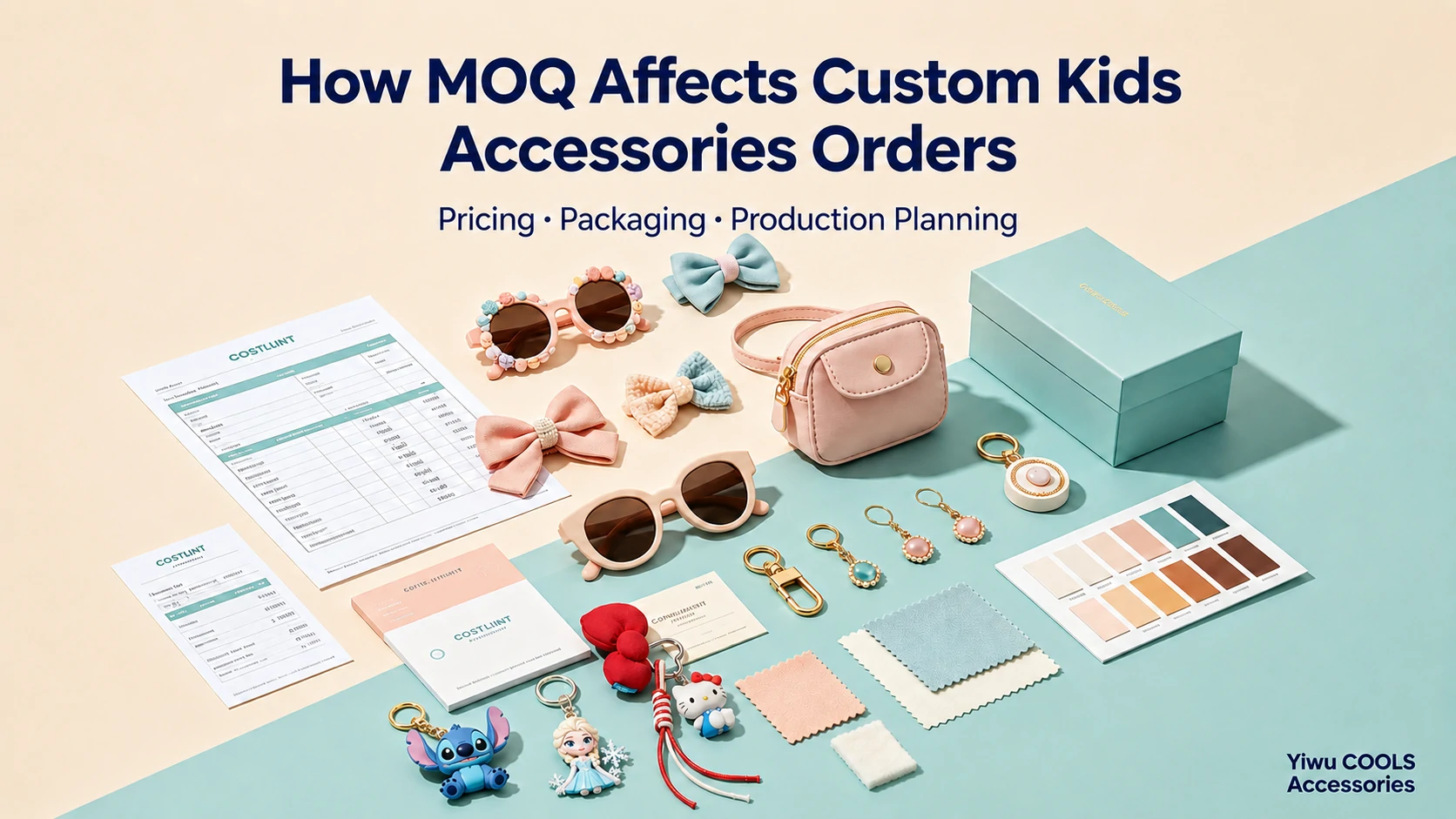 How MOQ Affects Custom Kids Accessories Orders