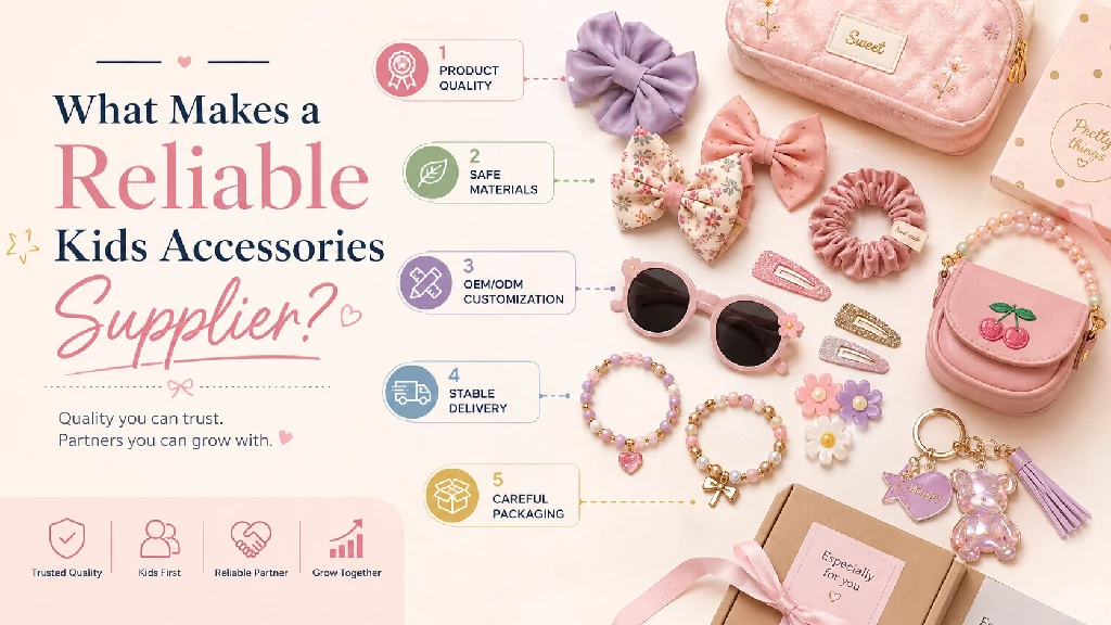 Reliable Kids Accessories Supplier