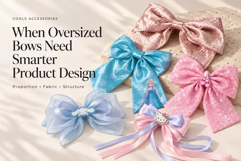When Oversized Bows Need Smarter Product Design